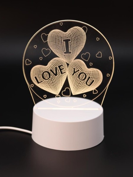 Ночник iLikeGift "I love you" LED, USB (9х18 см) 