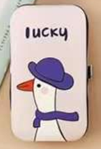 Маникюрный набор "Lucky goose", pink 