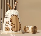 Декоративные пакеты на завязках "Cute Capybara", 30 шт/рулон (45*40 см)