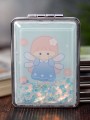 Зеркало-шейкер раскладное "Little angel", blue (8*6 см)