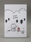 Зеркало "Forest camping", white