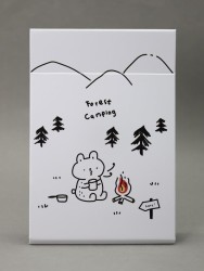 Зеркало "Forest camping", white