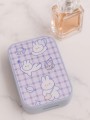 Контейнер для линз «Bunny cosmos», purple