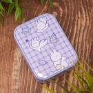 Контейнер для линз «Bunny cosmos», purple