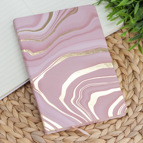Блокнот (A5) «Abstraction on pink», (14.5*21) 