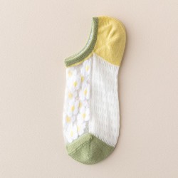 Носки iLikeGift «Nice pattern», daisy, мужские/женские евро размер 35-41