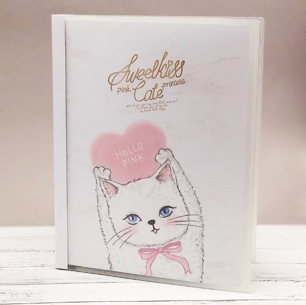 Ежедневник "Cats" white 