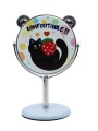 Зеркало настольное на ножке "Relax cat", голубое (10,5*18 см)