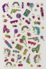 Наклейки объемные "Shiny unicorn" (20,5*9 см)