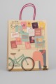 Пакет подарочный «Mood board», beige (26*32*12)