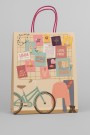 Пакет подарочный «Mood board», beige (26*32*12)