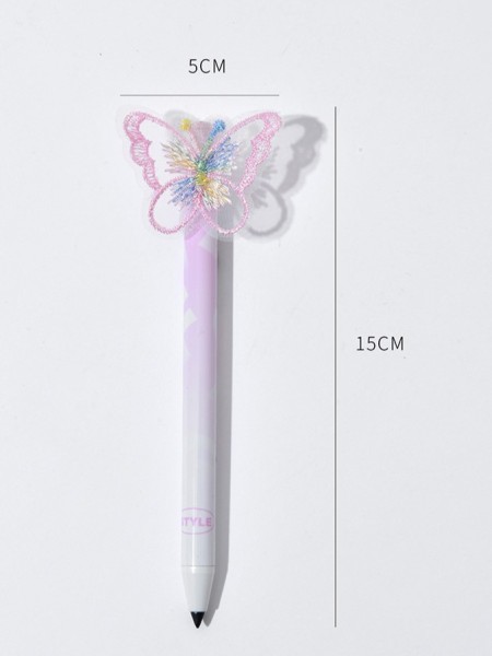 Вечный карандаш "Big butterfly", pink 