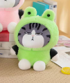 Мягкая игрушка "Cat frog", green, 20-23 см