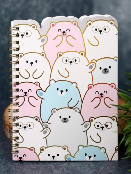 Блокнот (B6) «Company of bears», (18*13), 120 стр. 