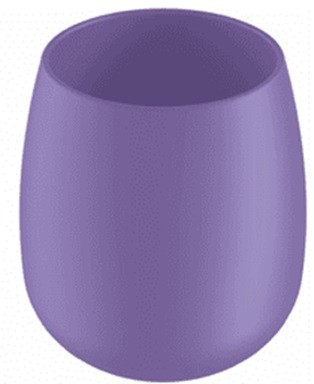 Стакан силиконовый "Cold hot", purple 