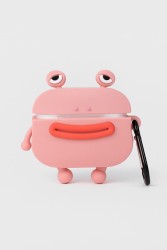 Чехол для AirPods Pro "Lazy frog", pink