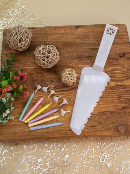 Набор свечей с лопаткой для торта "Slice&light" 24 шт., multicolor (7,8 см) 