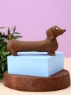 Мялка - антистресс «Stretchy dachshund», brown