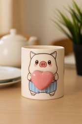 Кружка керамическая «Piglet and Love», 460 ml