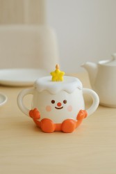Кружка «Star candle», red (450 ml)