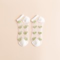Носки iLikeGift «Glass hearts», green, мужские/женские евро размер 35-41