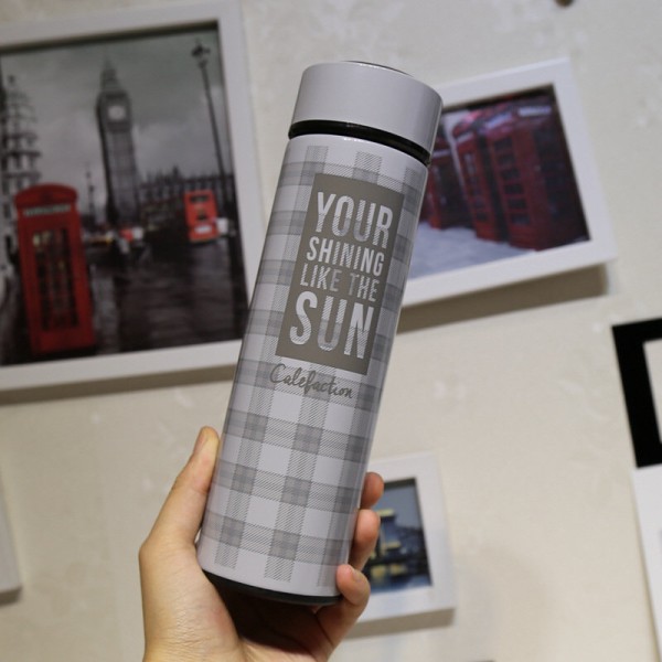 Термос "Your shining like the sun", grey (400ml) 