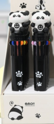 Разноцветная ручка 10 в 1 "Black Panda"
