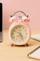 Часы-будильник «Hamster», pink (6х9,8 см)