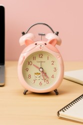 Часы-будильник «Hamster», pink (6х9,8 см)