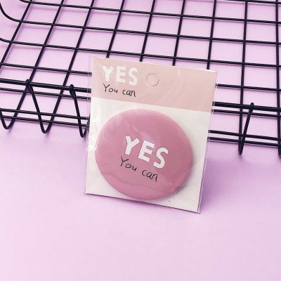 Зеркало "YES", pink