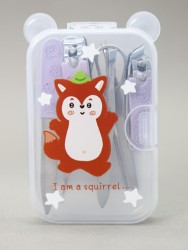 Маникюрный набор "I am a fox", purple