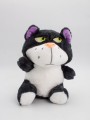 Мягкая игрушка "Suspicious cat", black, 24 см