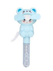 Портативный механический ручной вентилятор «Interesting kitty», blue