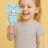 Портативный механический ручной вентилятор «Interesting kitty», blue