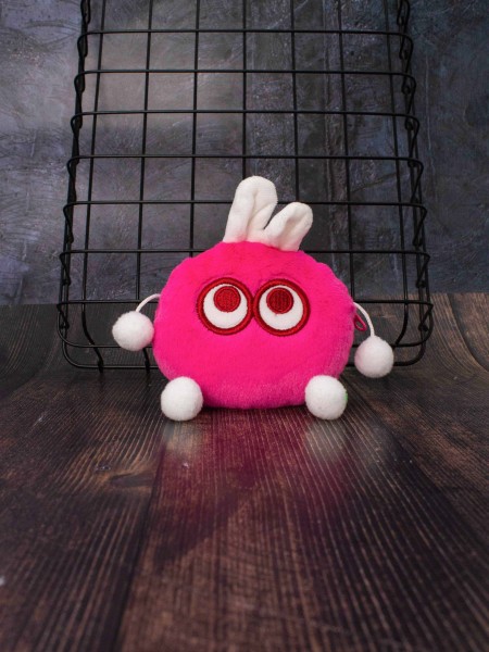 Брелок, кошелёк «Furry bunny», pink 
