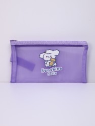 Пенал-косметичка "Hello sunshine!", purple (20*11 см)