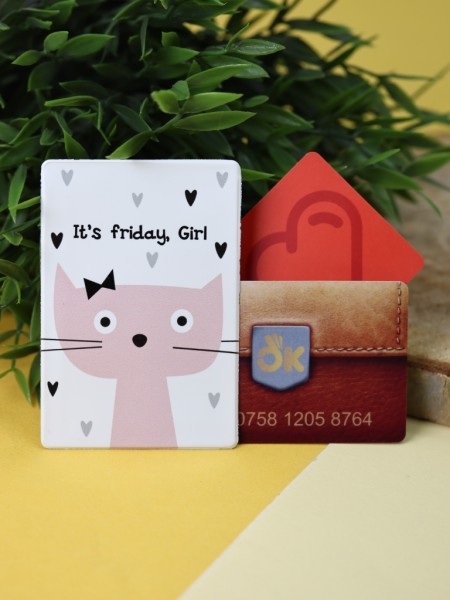 Держатель для карт «It's friday, Girl» (6,5 х 9,5 см) 