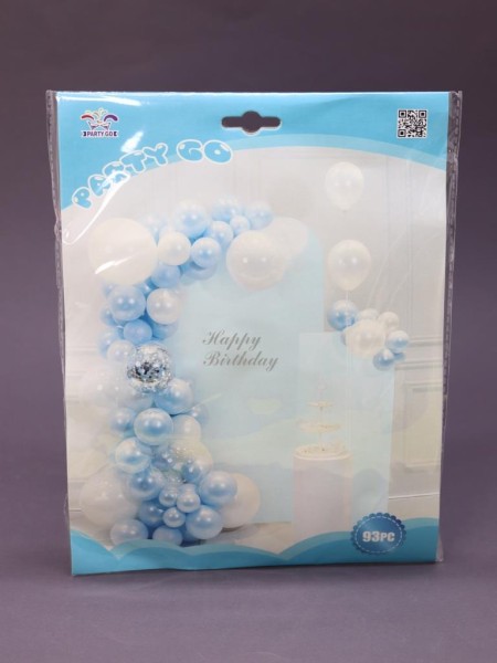 Набор воздушных шаров 93 шт. "Magic balls", blue 