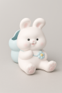 Подставка для канцелярских принадлежностей «Flower bunny», white