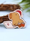 Значок ECO из дерева "Cappy new year! Business"