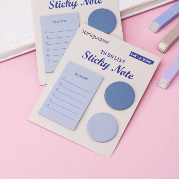 Блок для заметок "Sticky note", blue 