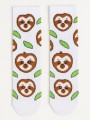 Носки женские "Cute sloth", р. 35-40