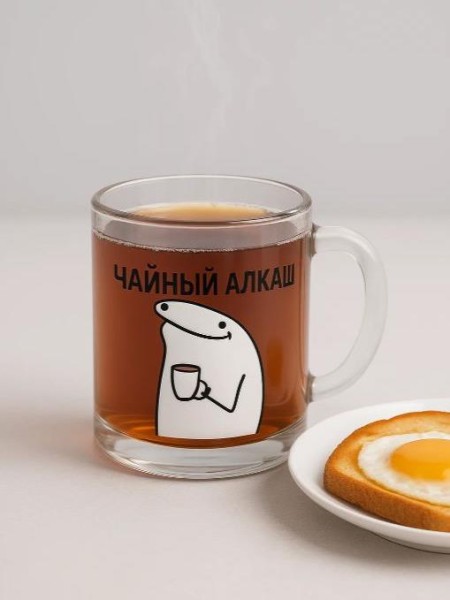 Кружка "Чайный алкаш", 320мл 