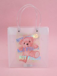 Пакет подарочный прозрачный «Bear», not found (22*21,5*10)