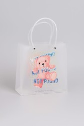 Пакет подарочный прозрачный «Bear», not found (22*21,5*10)
