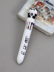 Разноцветная ручка 10 в 1 "Many White Pandas"
