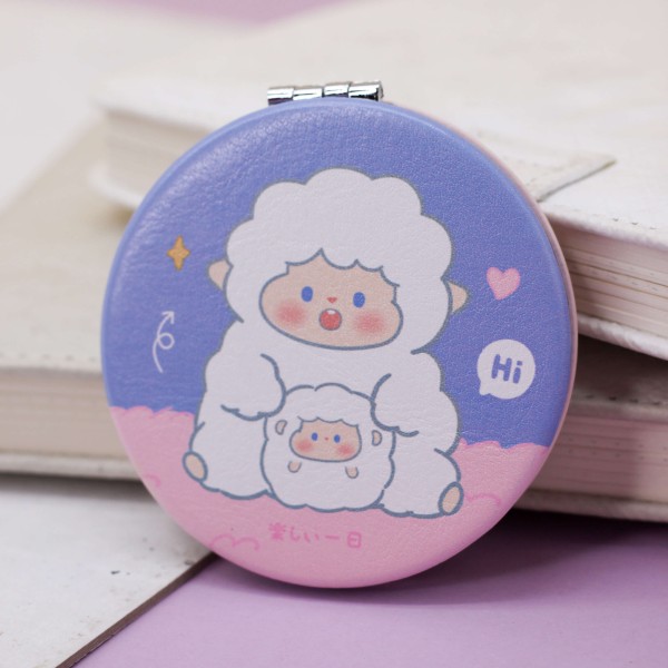 Зеркало "Sheep hi", purple 