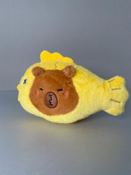 Мягкая игрушка "Capybara fish", mix, 20 см