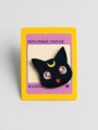 Значок акриловый iLikeGift "Meowgic black cat"