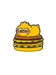 Значок металлический iLikeGift "Duck Burger"